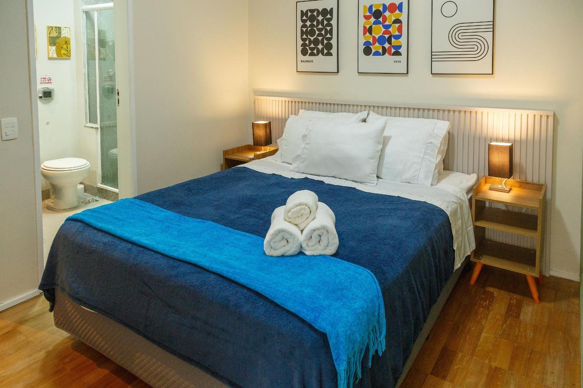 2 Quartos 200m Da E Ao Lado Dos Shoppings Leblon Apartemen *